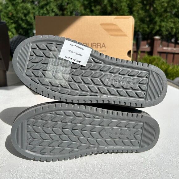 Koolaburra by UGG Short Gray Suede Boots Size 5 Women’s Shearling Lined with Box - Picture 5 of 9